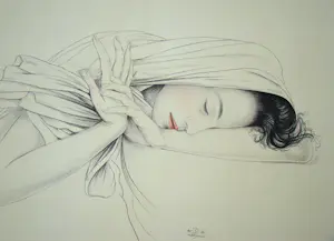 Walter Sauer - Murasaki - 1930 - Heliogravure - Gesigneerd kopen? Bied vanaf 100!