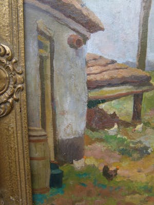 Adriaan de la Riviere - Boerderijgezicht kopen? Bied vanaf 50!