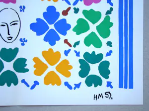Henri Matisse - Decoratie - Maskers - 1958 - Verve editie 35/36 - Gesigneerd kopen? Bied vanaf 180!
