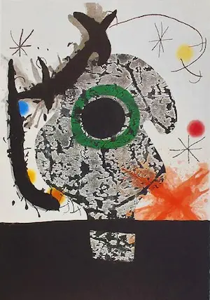 Joan Miro - Kleurenaffiche OBRA GRAFICA uit 1982 kopen? Bied vanaf 50!