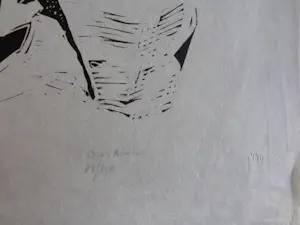 Peter Alma - VOGELS / ZW-W HOUTSNEDE / 64x87cm / SIG / PRENT190 kopen? Bied vanaf 50!