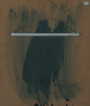Wim de Bruin - Acryl met krijt op hardboard, Licht tussen de bomen (met ophangsysteem) kopen? Bied vanaf 50!