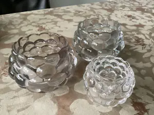 Orrefors - Raspberry theelicht houders kopen? Bied vanaf 35!