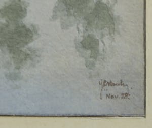 Niet of onleesbaar gesigneerd - Aquarel, Paardenrenbaan Duindigt te Wassenaar - Ingelijst kopen? Bied vanaf 1!