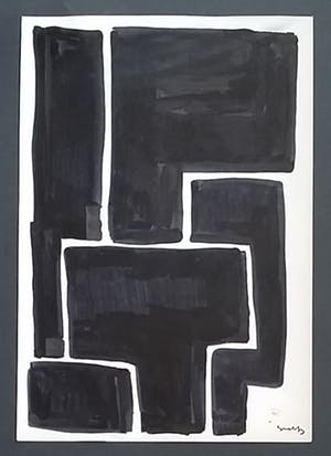 Siep van den Berg - Inkt op papier uit 1963 kopen? Bied vanaf 110!