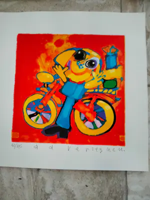 Ad Verstijnen - 5 zeefdrukken kopen? Bied vanaf 99!