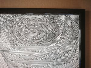 Niet of onleesbaar gesigneerd - Abstract. Geometrische spiraal. kopen? Bied vanaf 1!