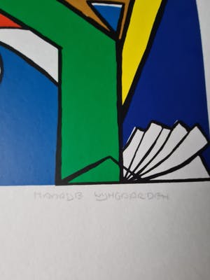 Maartje Wijngaarden - Zonder titel - Gesigneerd - E/A kopen? Bied vanaf 1!