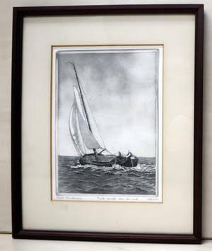 Bart Reindersma - "Sleper in het ijs" en "Tjalk aan de wind" kopen? Bied vanaf 45!