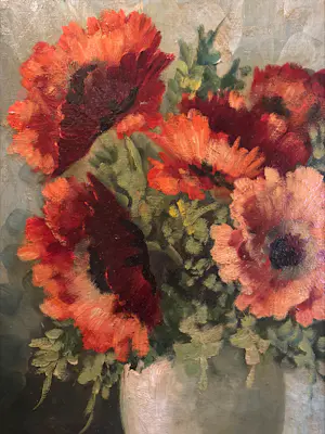 Tilly Moes - Bloemen in vaas (in nieuwe lijst) kopen? Bied vanaf 180!