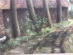 Niet of onleesbaar gesigneerd - Opwettende watermolen. kopen? Bied vanaf 1!