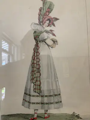 Horace Vernet - Capote de Perkale surmontée d'un fichu de Gaze Robe de Perkale kopen? Bied vanaf 20!