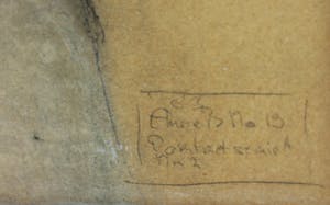 Anne de Boer - ‘Portret serie A nr. 2’ - 1983 - gemengde techniek kopen? Bied vanaf 120!