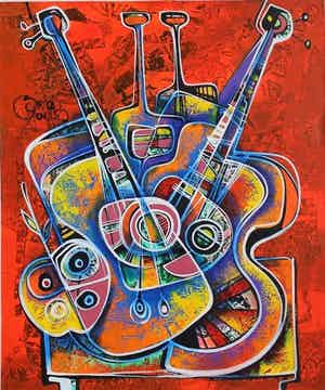 Simeon Gonzales - Guitarra y Pisco verkocht voor € 365!