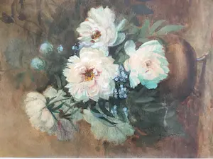 Geertruida Gorter-ten Cate Hoedemaker - Pioenrozen op vaas kopen? Bied vanaf 50!