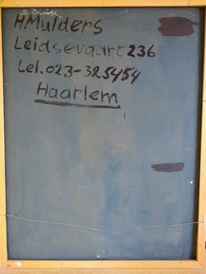 Henk Mulders - Het Bruidje / Goede lijst / zeer groot kopen? Bied vanaf 1!