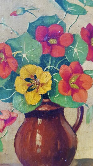 Huibert Schallenberg - Stilleven met bloemen kopen? Bied vanaf 115!
