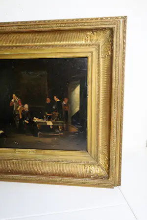 Herman ten Kate - Tischszene kopen? Bied vanaf 20!