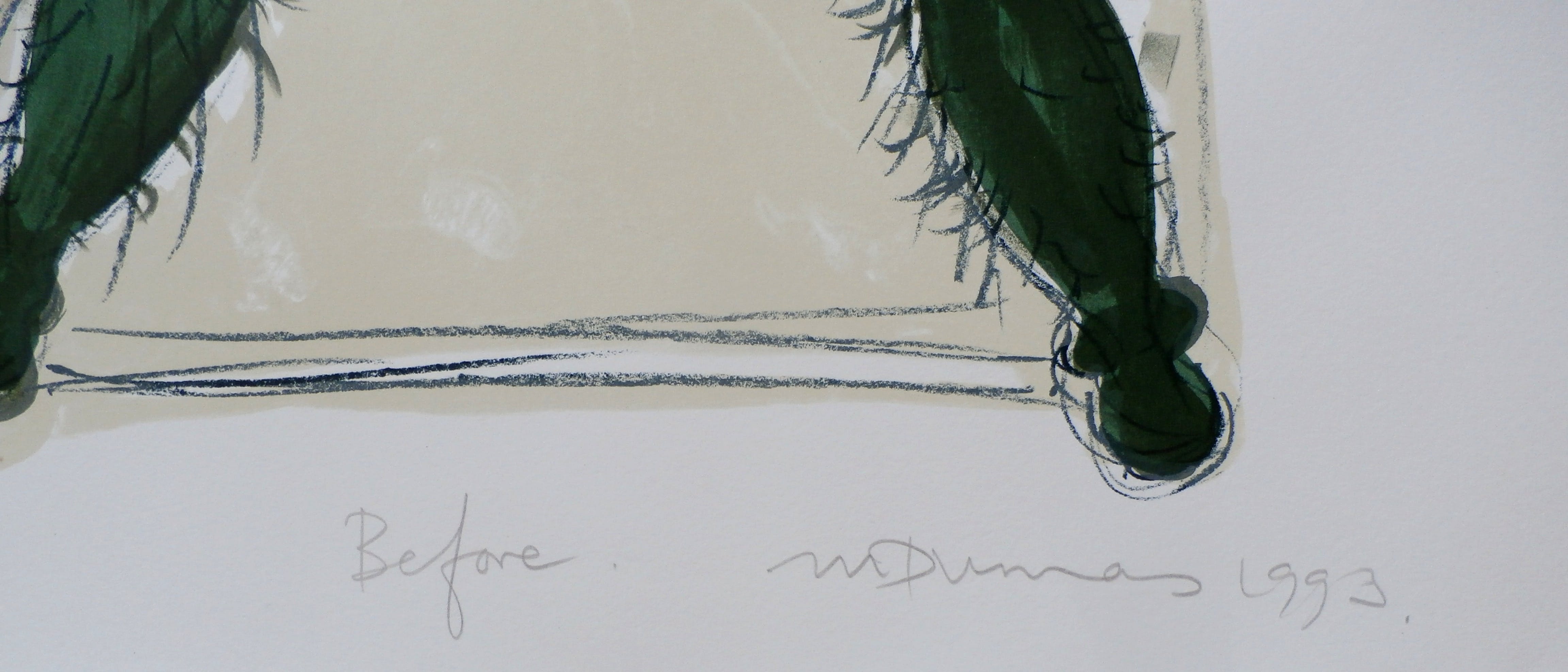 Marlene Dumas - litho: before - 1993 kopen? Bied vanaf 1400!