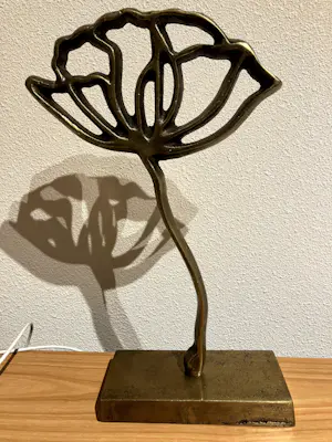 AcheterBrons (Onbekend) - Prachtig beeld van een bronzen roos.? Enchérissez de 45!
