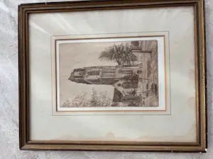 Buy Jan Rozeboom - Set van 2 originele gesigneerde etsen? Bid from 100!