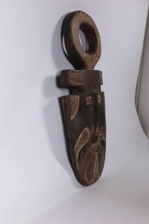 Nafana - Hout, Dansmasker kopen? Bied vanaf 1!