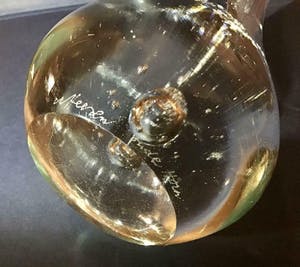 Willem Heesen - Glas waterlelie op stengel kopen? Bied vanaf 350!