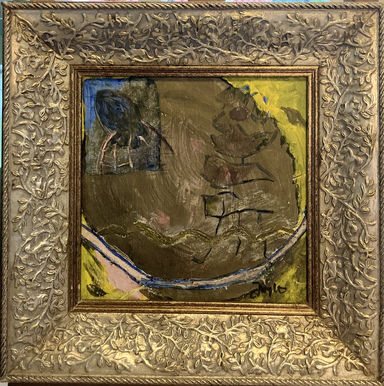 Joyce Bloem - Acryl op paneel, 2003 kopen? Bied vanaf 75!