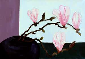 Ad van Riel - Magnolia verkocht voor € 80!