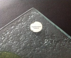 Royal Leerdam - Glazen raam/wanddecoratie met 7 vogeltjes. kopen? Bied vanaf 10!