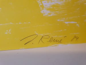 Jorg Reme - Zonder titel - gesigneerd - 1989 - 20ex. kopen? Bied vanaf 1!