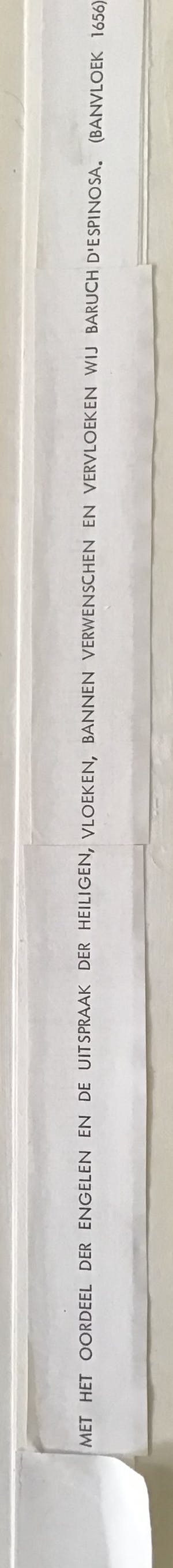 Harry van Kruiningen - Banvloek Spinosa 1656 kopen? Bied vanaf 200!