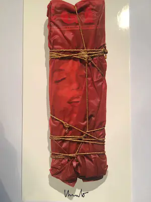 Christo - Wrapped magazine - 1963 - XXL Artcard - handgesigneerd Christo kopen? Bied vanaf 185!