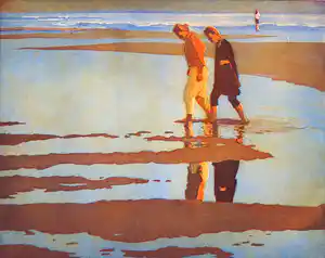 Marcel Schellekens - Kleurenets, De oversteek verkocht voor € 80!