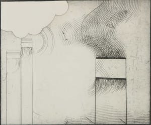 Drewes de Wit - Ets, Zonder titel - Ingelijst kopen? Bied vanaf 20!