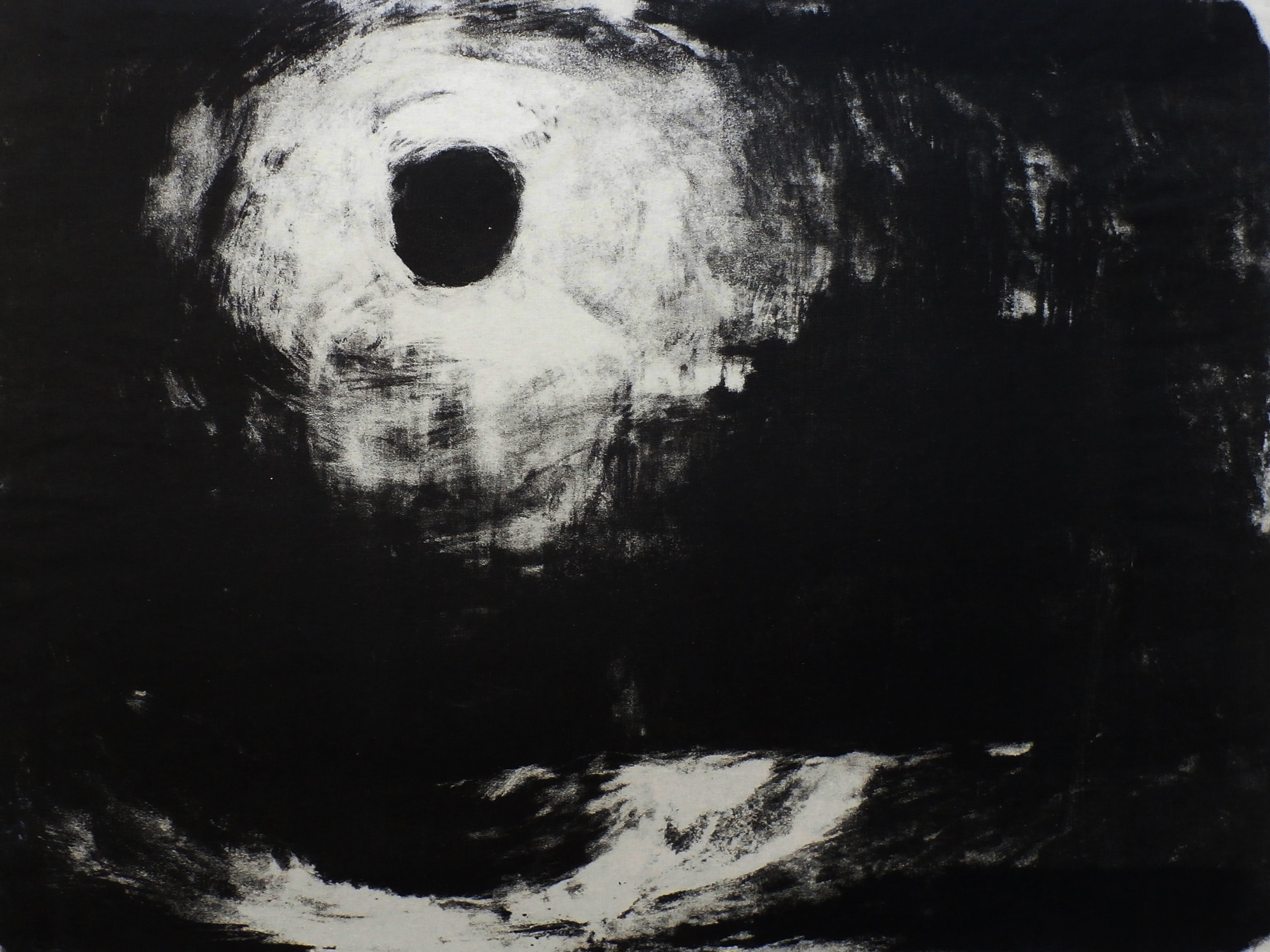 Kees Buurman - litho: nachtlandschap kopen? Bied vanaf 35!