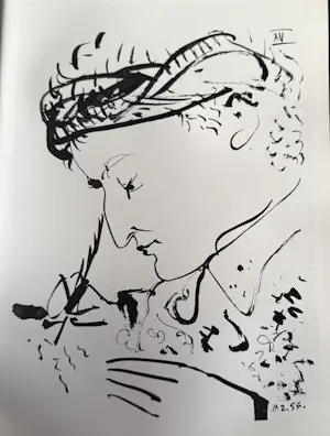 Pablo Picasso - "La Presse". kopen? Bied vanaf 30!