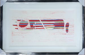 James Rosenquist - Ets: 'For Gene Swenson' - Nieuw Ingelijst (Zeer groot) kopen? Bied vanaf 850!