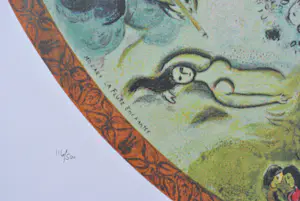Marc Chagall - Plafond van de Opéra Garnier, lithografie kopen? Bied vanaf 100!