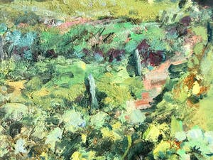 Toon de Haas - Expressionistisch landschap kopen? Bied vanaf 295!