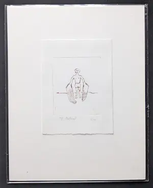 Buy Tinca Veerman - hangekleurde ets Spotty III (A.P.) + twee andere etsen? Bid from 49!