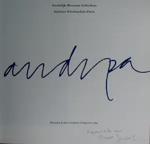 Pat Andrea - Boek met gesigneerde tekening - 1994 kopen? Bied vanaf 150!
