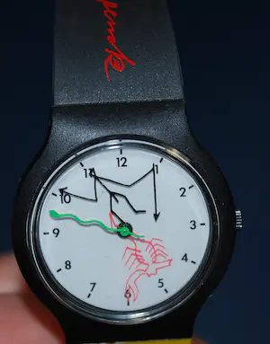 Buy A.R. Penck - horloge - Editie Staeck? Bid from 90!