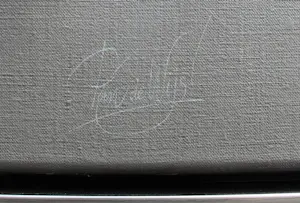 Poen de Wijs - olieverf op doek: dame kopen? Bied vanaf 1999!