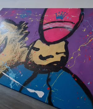 Espen Hagen - Horse - gemengde techniek - doek - 2007 - gesigneerd kopen? Bied vanaf 1!