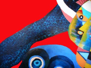 Peter Nieuwendijk - Karel meets Pablo (Appel & Picasso meeting) kopen? Bied vanaf 350!