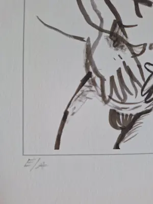 Corneille - Naakte vrouw met vogel kopen? Bied vanaf 350!