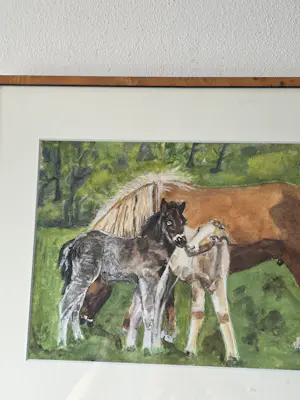 Harm Kamerlingh Onnes - Paarden in de wei in de lente kopen? Bied vanaf 425!