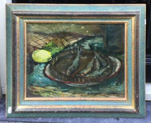 Jadwiga Sperling - Cetic - 832 - Stilleven met vissen en citroen kopen? Bied vanaf 49!