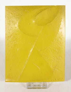 Yasuo Mizui - Hansjörg Gisiger en Maurice Lipsi - Drie Asklepios haut-reliëfs in thorolith kopen? Bied vanaf 100!